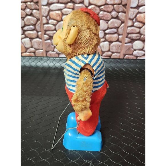 Vintage Jumping Monkey Made In Japan #B13 - Picture 4 of 8
